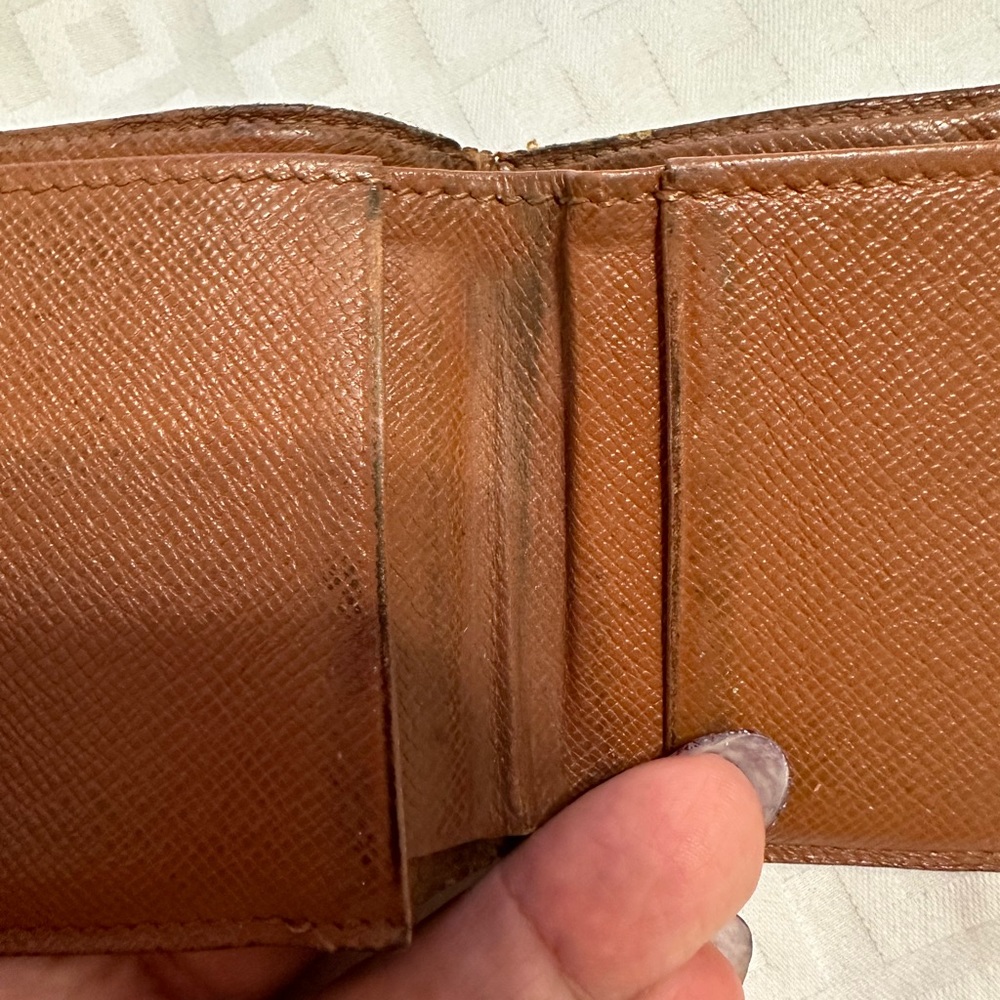 🧿Louis Vuitton mini wallet only x bills very vintage discontinued - Picture 14 of 15